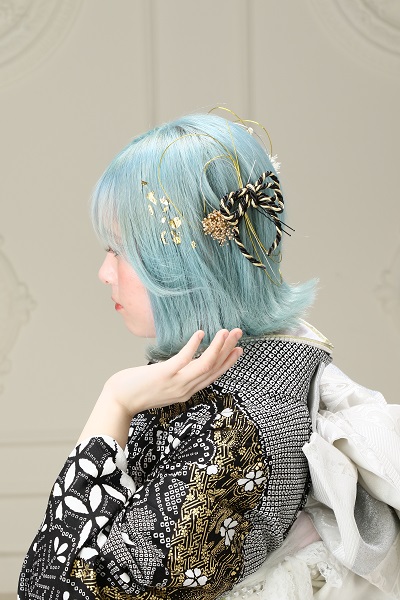 振袖ヘアカラー